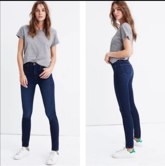 Madewell Denim - Madewell Skinny Skinny Jeans Stretch Blue Denim
